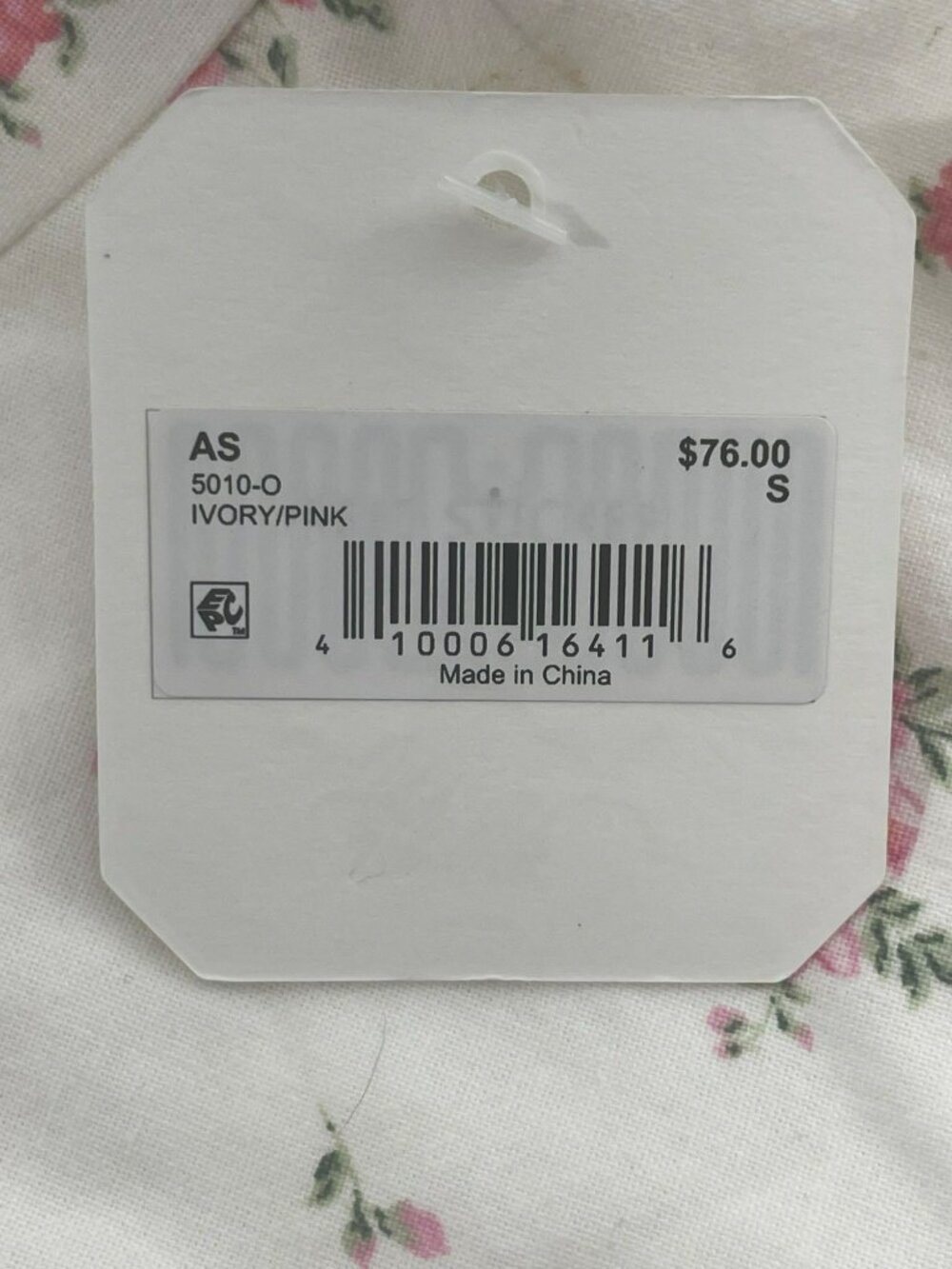 Altard State Ivory Pink Floral Puff-Sleeve Floral Mini Dress Size S MSRP$76 NEW - Picture 9 of 10
